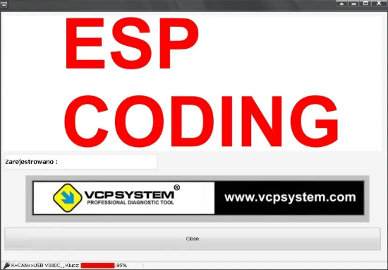 VcpCan Pro Ek Kodlama Seçeneği ESP		