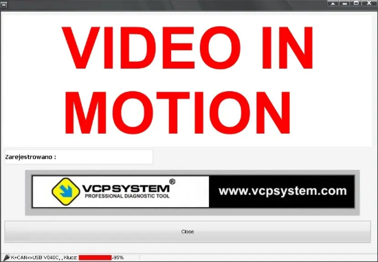 VcpCan ProVIMN Hareketli Video Yöneticisi		