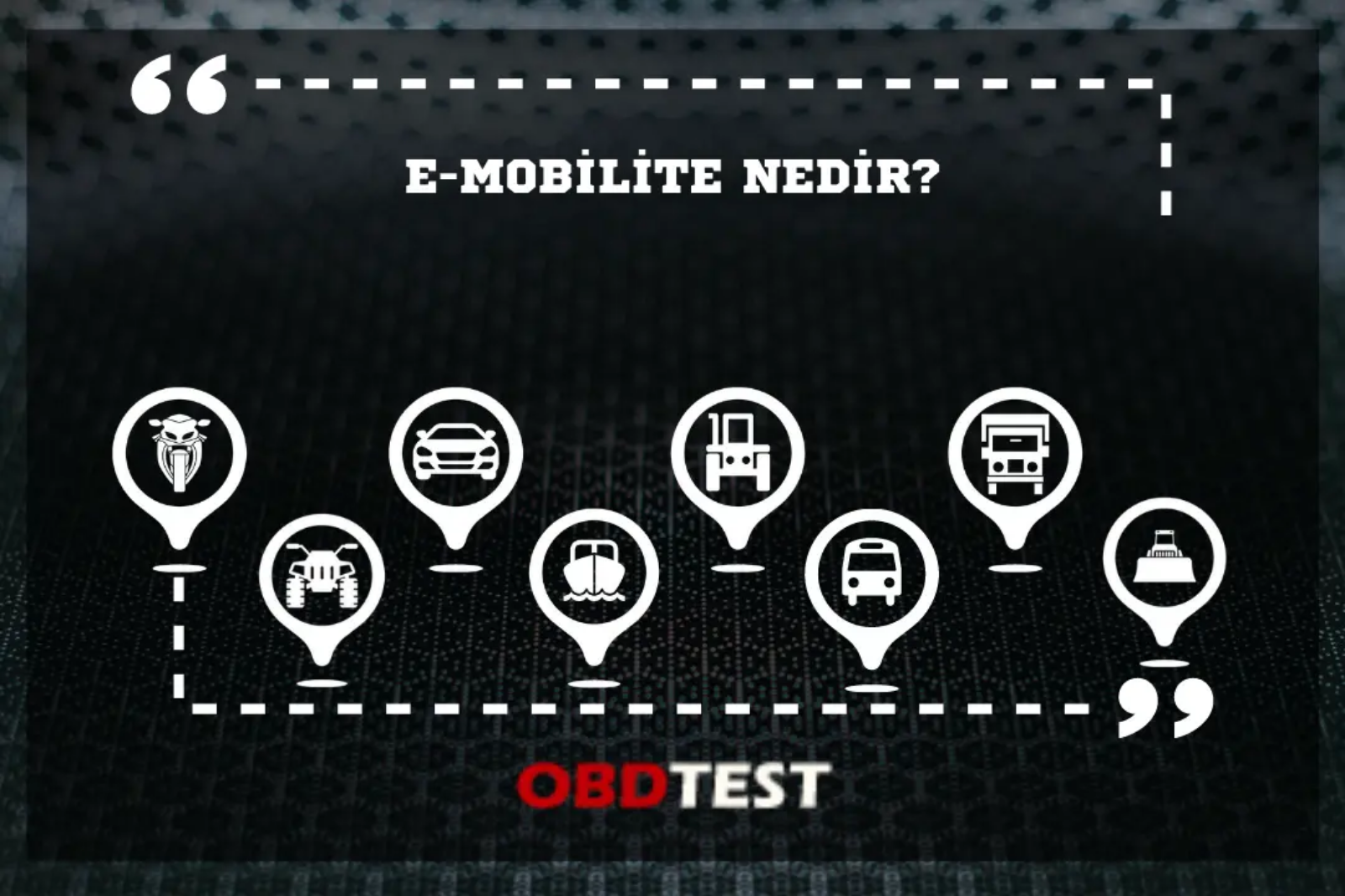 E-mobilite nedir?