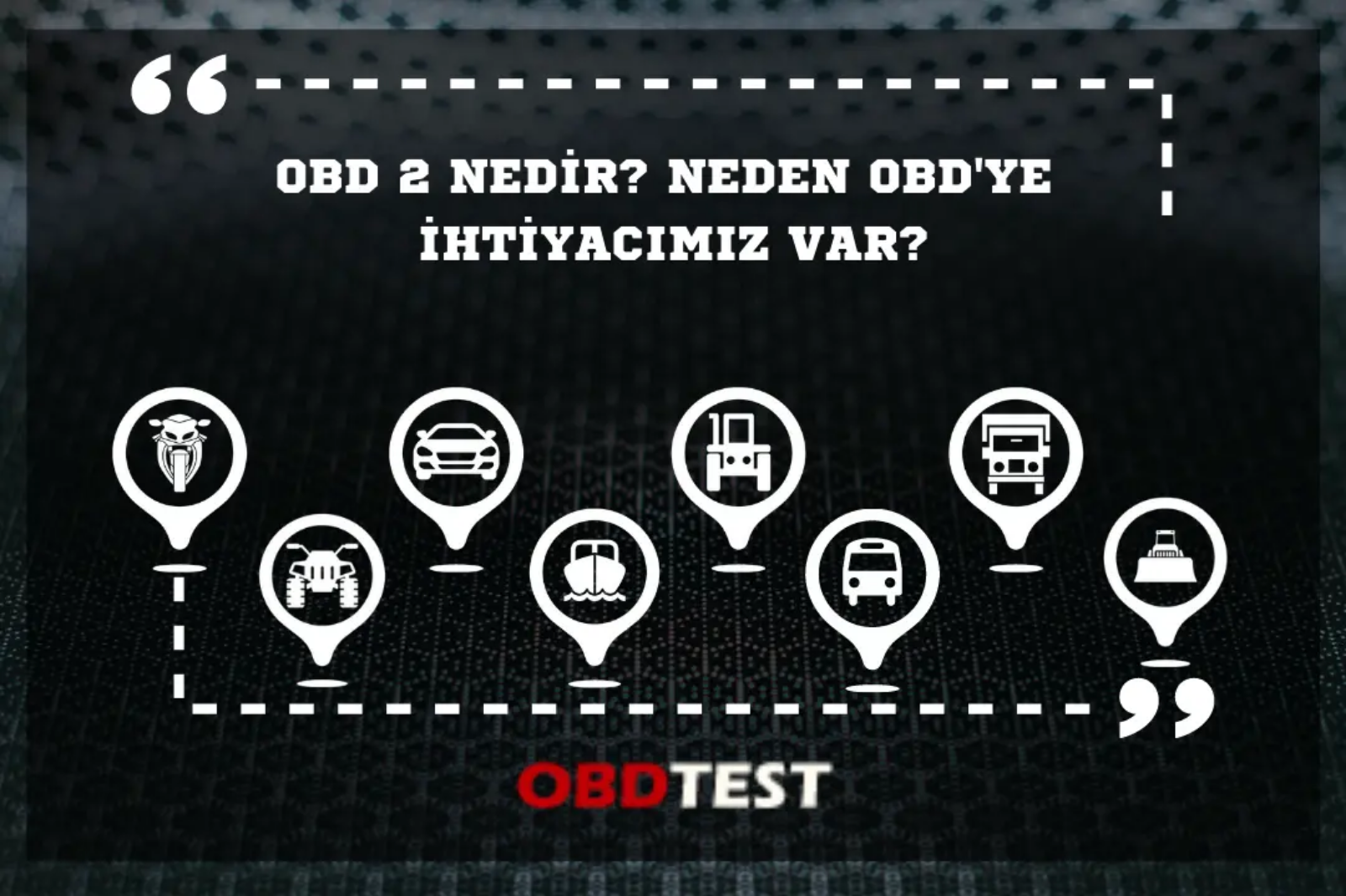 OBD 2 Nedir? Neden OBD'ye İhtiyacımız Var? OBD 2 Nedir? Neden OBD'ye İhtiyacımız Var?