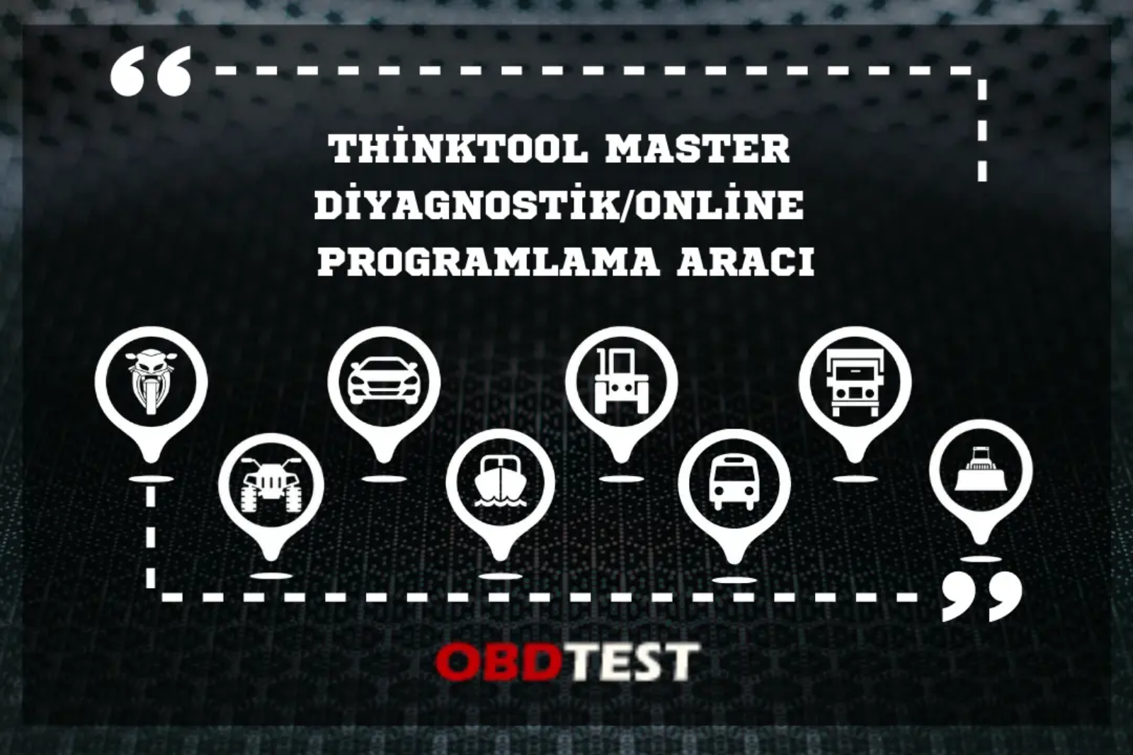 Thinktool Master Diyagnostik/Online Programlama Aracı Thinktool Master Diyagnostik/Online Programlama Aracı