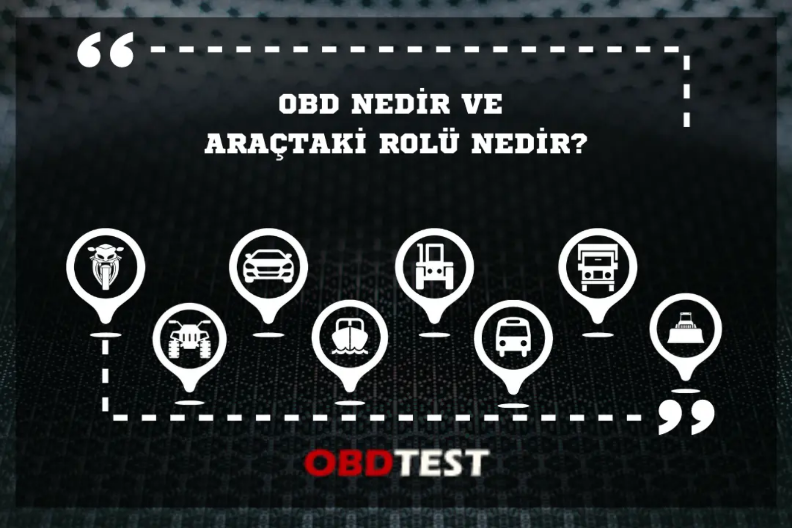 OBD nedir ve araçtaki rolü nedir? OBD nedir ve araçtaki rolü nedir?