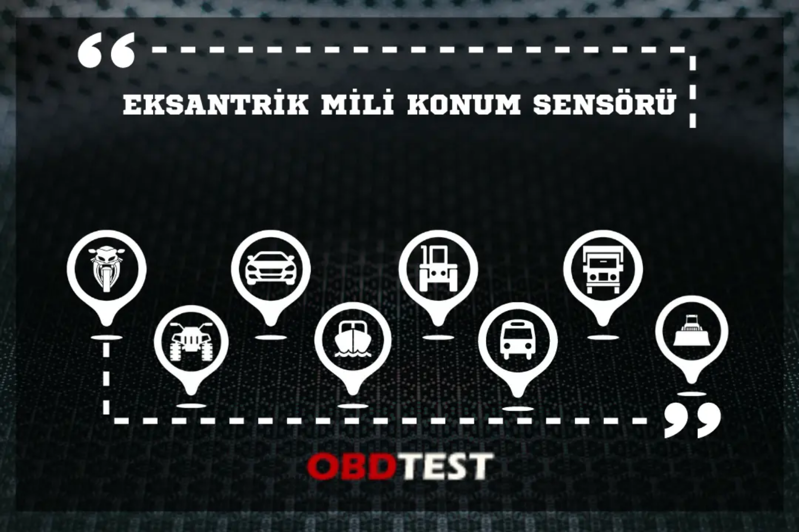Eksantrik Mili Konum Sensörü Eksantrik Mili Konum Sensörü