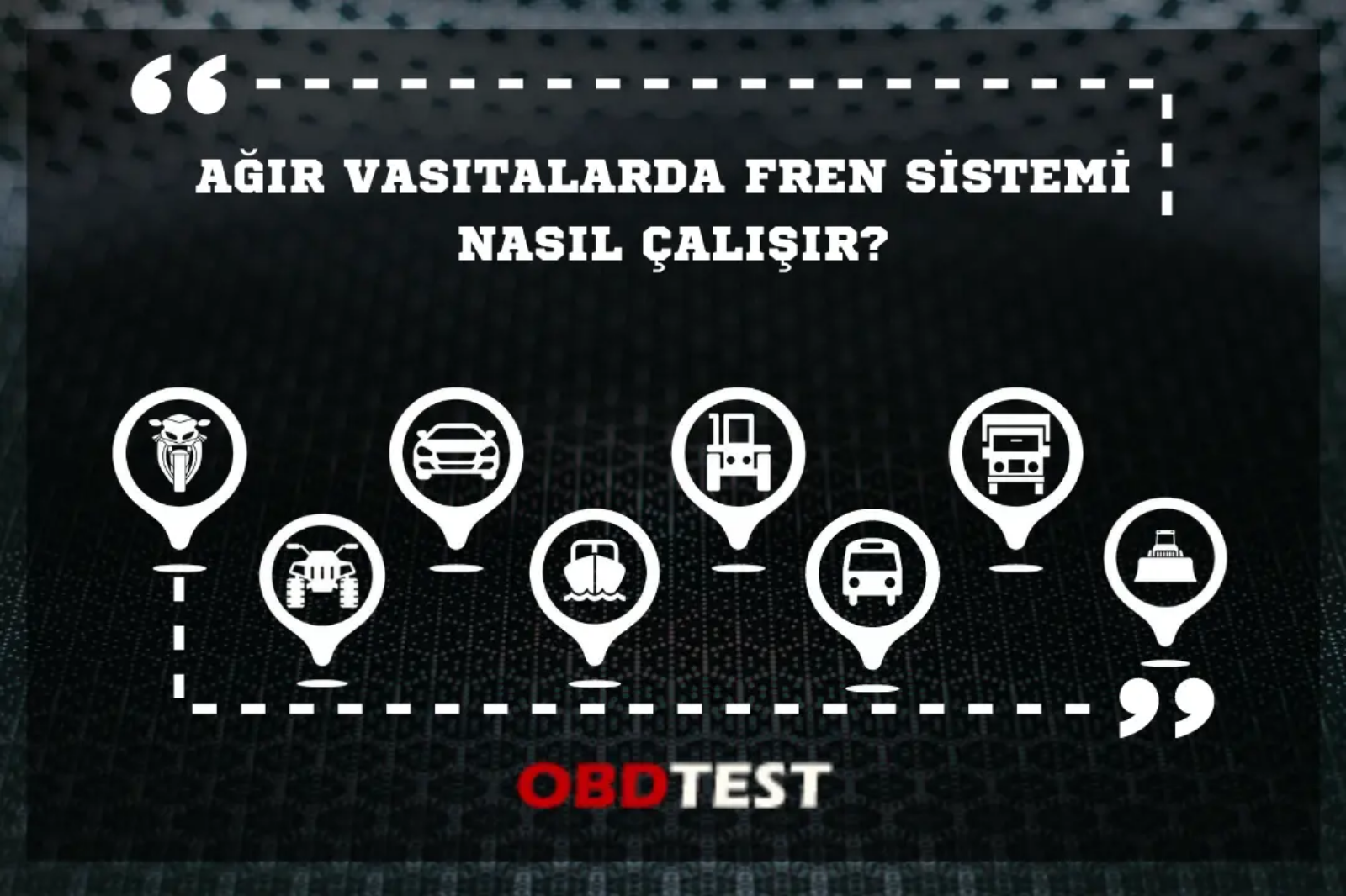 Ağır vasıtalarda fren sistemi nasıl çalışır? Ağır vasıtalarda fren sistemi nasıl çalışır?