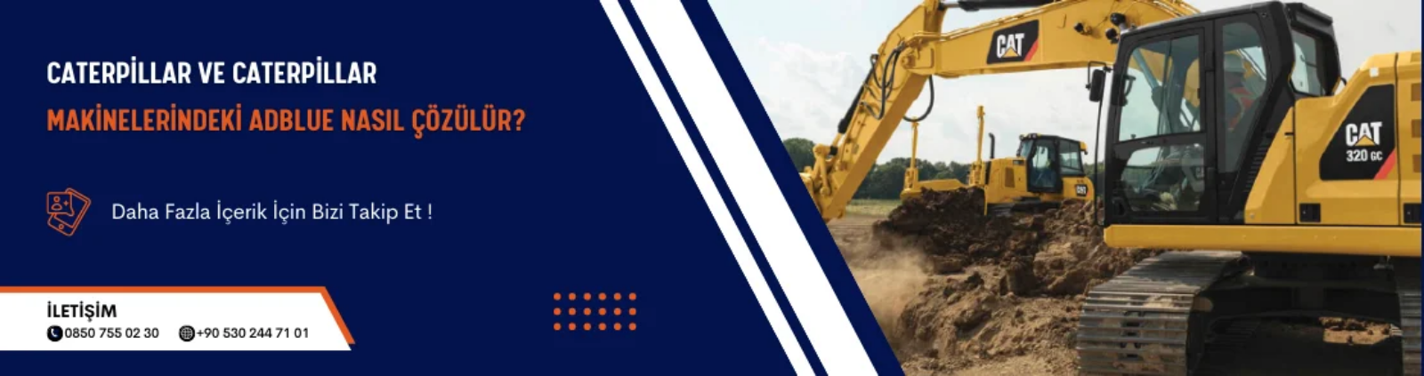 Caterpillar ve Caterpillar Makinelerindeki Adblue Nasıl Çözülür? Caterpillar ve Caterpillar Makinelerindeki Adblue Nasıl Çözülür?