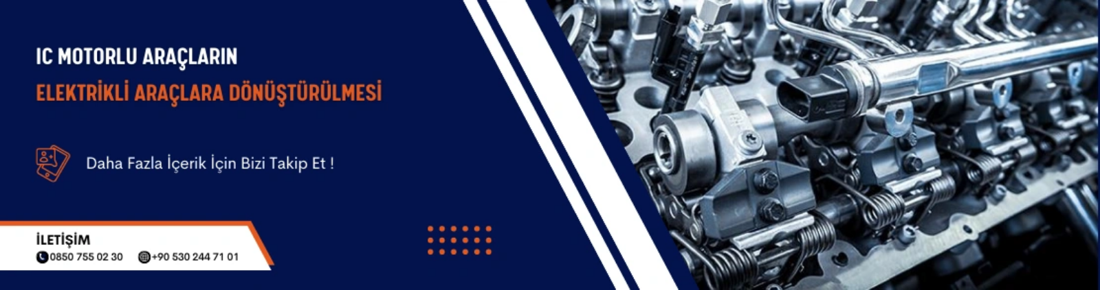IC motorlu araçların elektrikli araçlara dönüştürülmesi IC motorlu araçların elektrikli araçlara dönüştürülmesi
