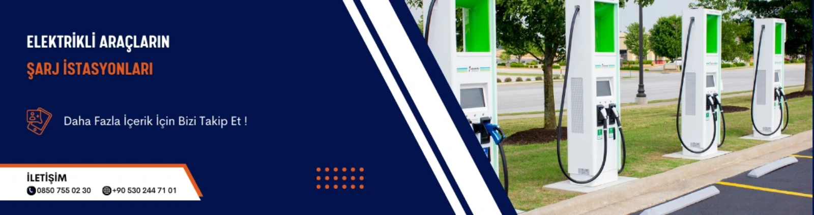 Elektrikli araçların Şarj istasyonları Elektrikli araçların Şarj istasyonları