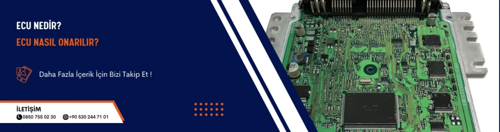 ECU nedir ve ECU nasıl onarılır? ECU nedir ve ECU nasıl onarılır?