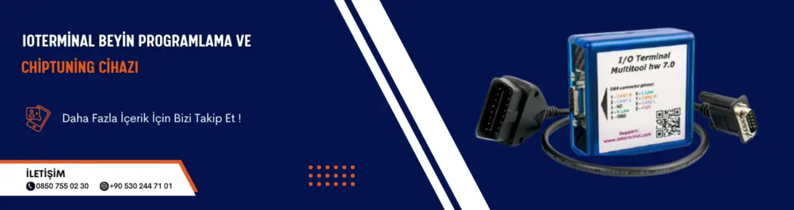 IoTerminal Beyin Programlama ve Chiptuning Cihazı IoTerminal Beyin Programlama ve Chiptuning Cihazı