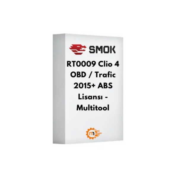 RT0009 Clio 4, Trafic 2015+ OBD lisansı resmi