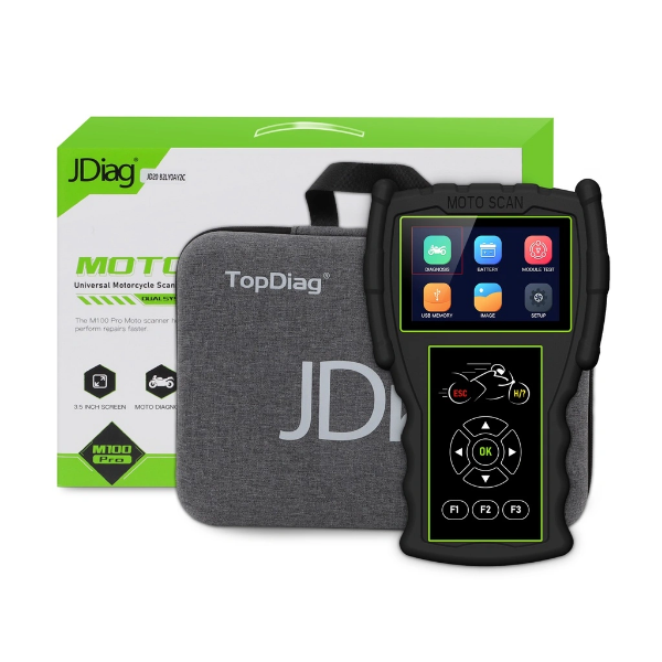 JDiag M100 Pro Motorsiklet Arıza Tespit Cihazı resmi
